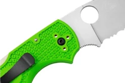 Spyderco Native 5 Salt, Green FRN, LC200N, C41SGR5 Pocket Knife -Gentleman’s Knives Popular Shop SPC41SGR5 05 spyderco