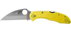 Spyderco Delica Salt 2 Wharncliffe C88PWCYL2 Pocket Knife