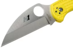 Spyderco Delica Salt 2 Wharncliffe C88PWCYL2 Pocket Knife -Gentleman’s Knives Popular Shop SPC88PWCYL2 03 spyderco