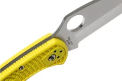 Spyderco Delica Salt 2 Wharncliffe C88PWCYL2 Pocket Knife -Gentleman’s Knives Popular Shop SPC88PWCYL2 06 spyderco