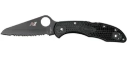 Spyderco C88SBBK2 Salt 2, Serrated, Black