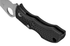 Spyderco Manbug Wharncliffe MBKWS Serrated Pocket Knife -Gentleman’s Knives Popular Shop SPMBKWS 04 spyderco