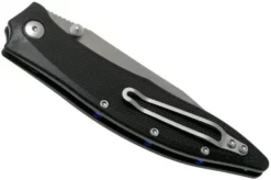 Steel Will Gienah F53-01 Black, Satin Pocket Knife -Gentleman’s Knives Popular Shop SWK F53 01 04 steel will knives