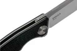 Steel Will Shaula F61-10 Black, Satin Pocket Knife -Gentleman’s Knives Popular Shop SWK F61 10 06 steel will knives