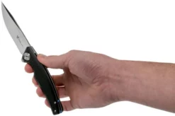 Steel Will Shaula F61-10 Black, Satin Pocket Knife -Gentleman’s Knives Popular Shop SWK F61 10 08 steel will knives