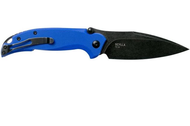 Steel Will Scylla F79-24 Black, Blue Pocket Knife Steel Will Scylla F79-24 Black, Blue Pocket Knife -Gentleman’s Knives Popular Shop SWK F79 24 02 steel will knives