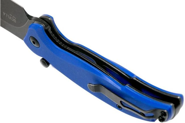 Steel Will Scylla F79-24 Black, Blue Pocket Knife Steel Will Scylla F79-24 Black, Blue Pocket Knife -Gentleman’s Knives Popular Shop SWK F79 24 05 steel will knives