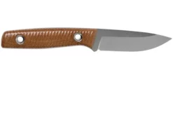 TRC Knives Classic Freedom, Brown Canvas Micarta Outdoor Knife -Gentleman’s Knives Popular Shop TI CF MICBR 02 trc knives