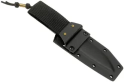 TRC Knives South Pole, Elmax Apocalypse Finish 2022 Biohazard Edition, Black Canvas Micarta, Survival Knife -Gentleman’s Knives Popular Shop TI SP BCM APO 07 trc knives