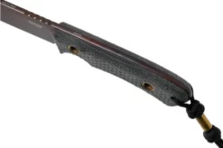 TRC Knives South Pole Apocalypse Finish 2021 Biohazard Edition, Elmax, Black Canvas Micarta, Survival Knife -Gentleman’s Knives Popular Shop TI SP BCM BHE 05 trc knives v202106