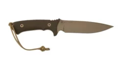 Spartan Harsey Difensa SB19DEGRNLTN Flat Dark Earth, Green Micarta, Molle-Coyote Sheath, Survival Knife -Gentleman’s Knives Popular Shop USSB19DEGRNLTN 02 spartanblades