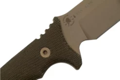 Spartan Harsey Difensa SB19DEGRNLTN Flat Dark Earth, Green Micarta, Molle-Coyote Sheath, Survival Knife -Gentleman’s Knives Popular Shop USSB19DEGRNLTN 05 spartanblades