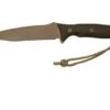 Spartan Blades Moros SB53DEGRNLTN Flat Dark Earth, Green Micarta, Molle-Coyote Sheath, Survival Knife