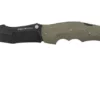 Viper Rhino 1, V5905CV, Blackwash Elmax, Green Canvas Micarta Pocket Knife, Fabrizio Silvestrelli Design