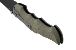 Viper Rhino 1, V5905CV, Blackwash Elmax, Green Canvas Micarta Pocket Knife, Fabrizio Silvestrelli Design -Gentleman’s Knives Popular Shop VPV5905CV 04 viper