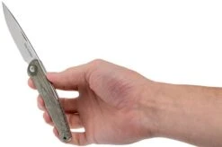 Viper Key V5976CV Green Canvas Micarta Pocket Knife, Jesper Voxnaes Design -Gentleman’s Knives Popular Shop VPV5976CV 08 viper