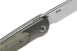 Viper Key V5978CV Bolster Green Canvas Micarta Pocket Knife, Jesper Voxnaes Design -Gentleman’s Knives Popular Shop VPV5978CV 06 viper