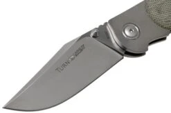 Viper Turn V5986CG Green Canvas Micarta Pocket Knife, Fabrizio Silvestrelli Design -Gentleman’s Knives Popular Shop VPV5986CG 03 viper