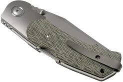 Viper Turn V5986CG Green Canvas Micarta Pocket Knife, Fabrizio Silvestrelli Design -Gentleman’s Knives Popular Shop VPV5986CG 04 viper