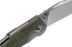 Viper Turn V5986CG Green Canvas Micarta Pocket Knife, Fabrizio Silvestrelli Design -Gentleman’s Knives Popular Shop VPV5986CG 06 viper