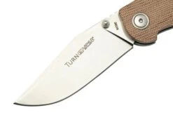 Viper Turn V5988CN Natural Canvas Micarta Pocket Knife, Fabrizio Silvestrelli Design 2 Viper Turn V5988CN Natural Canvas Micarta Pocket Knife, Fabrizio Silvestrelli Design -Gentleman’s Knives Popular Shop VPV5988CN 03 viper