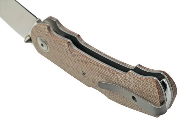 Viper Turn V5988CN Natural Canvas Micarta Pocket Knife, Fabrizio Silvestrelli Design Viper Turn V5988CN Natural Canvas Micarta Pocket Knife, Fabrizio Silvestrelli Design -Gentleman’s Knives Popular Shop VPV5988CN 04 viper