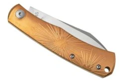 Viper Hug V5990BRS Sandblasted Bronze Star Pocket Knife, Sacha Thiel Design -Gentleman’s Knives Popular Shop VPV5990BRS 05 viper