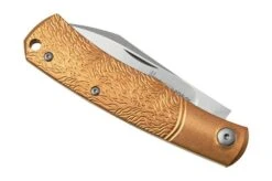 Viper Hug V5990BRW Sandblasted Bronze Wolf Pocket Knife, Sacha Thiel Design -Gentleman’s Knives Popular Shop VPV5990BRW 06 viper