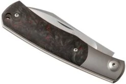 Viper Hug V5992FCR Red Carbon Fibre Pocket Knife, Sacha Thiel Design -Gentleman’s Knives Popular Shop VPV5992FCR 04 viper
