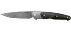 Viper Key VA5978FCB Bolster Damascus Copper Carbon Fibre Pocket Knife