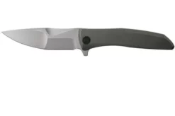 WE Knife Scoppio 923B Grey, Stonewashed Pocket Knife, Toni Tietzel Design