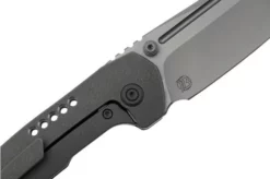 WE Knife Trogon WE22002-1, CPM 20CV Bead Blasted Grey Titanium, Pocket Knife 4 WE Knife Trogon WE22002-1, CPM 20CV Bead Blasted Grey Titanium, Pocket Knife -Gentleman’s Knives Popular Shop WKWE22002 1 05 weknife