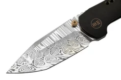WE Knife Trogon WE22002B-DS1 Black Titanium, Heimskringla Damasteel Pocket Knife 2 WE Knife Trogon WE22002B-DS1 Black Titanium, Heimskringla Damasteel Pocket Knife -Gentleman’s Knives Popular Shop WKWE22002B DS1 03 weknife