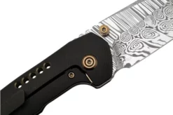 WE Knife Trogon WE22002B-DS1 Black Titanium, Heimskringla Damasteel Pocket Knife 4 WE Knife Trogon WE22002B-DS1 Black Titanium, Heimskringla Damasteel Pocket Knife -Gentleman’s Knives Popular Shop WKWE22002B DS1 05 weknife
