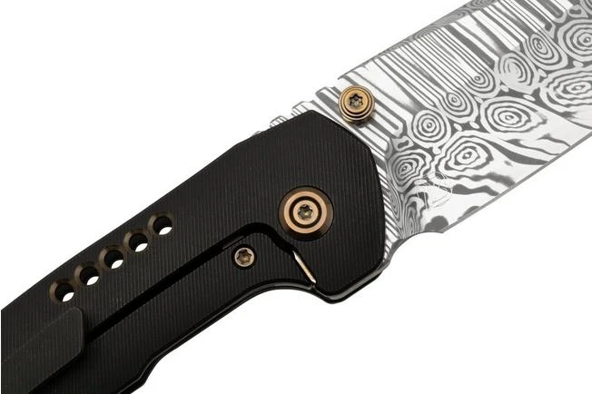 WE Knife Trogon WE22002B-DS1 Black Titanium, Heimskringla Damasteel Pocket Knife WE Knife Trogon WE22002B-DS1 Black Titanium, Heimskringla Damasteel Pocket Knife -Gentleman’s Knives Popular Shop WKWE22002B DS1 05 weknife