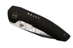 WE Knife Trogon WE22002B-DS1 Black Titanium, Heimskringla Damasteel Pocket Knife 5 WE Knife Trogon WE22002B-DS1 Black Titanium, Heimskringla Damasteel Pocket Knife -Gentleman’s Knives Popular Shop WKWE22002B DS1 06 weknife