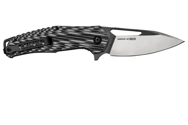 Willumsen Chibs CH21TGR Gray & Black, Pocket Knife Willumsen Chibs CH21TGR Gray & Black, Pocket Knife -Gentleman’s Knives Popular Shop WNCH21TGR 02 willumsen