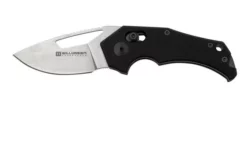 Willumsen Red E Nano, RN23BL Black G10, Stonewash Pocket Knife