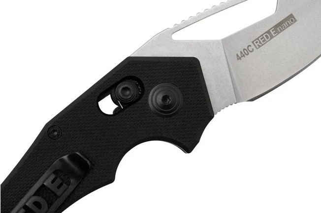 Willumsen Red E Nano, RN23BL Black G10, Stonewash Pocket Knife Willumsen Red E Nano, RN23BL Black G10, Stonewash Pocket Knife -Gentleman’s Knives Popular Shop WNRN23SBL 05 willumsen